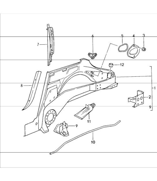 Diagram 801-25 Porsche Cayenne 3.2L V6 2003>> Body