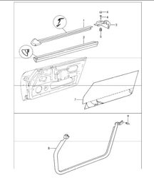 juntas puertas 964 SPEEDSTER 1989-94