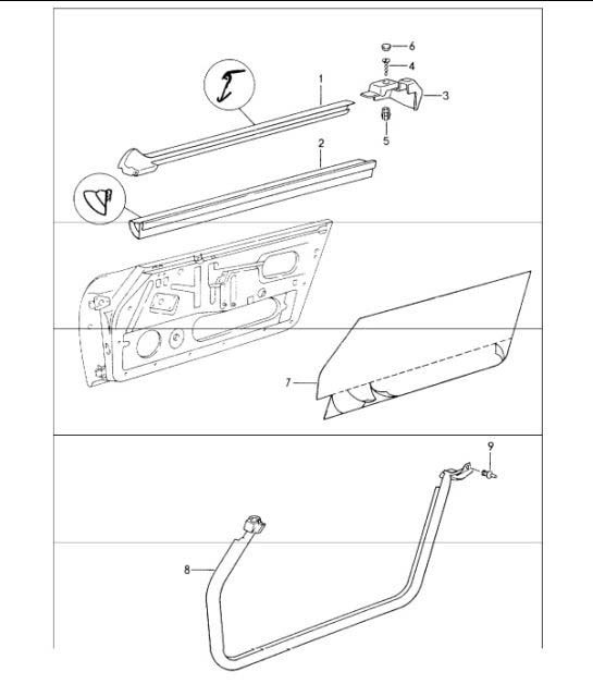 Diagram 804-03 Porsche Cayenne 3.0L Diesel 2007>> Body