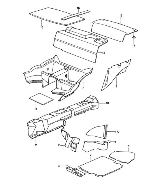 Diagram 807-15 Porsche Cayenne S 4.5L V8 2003>> Body