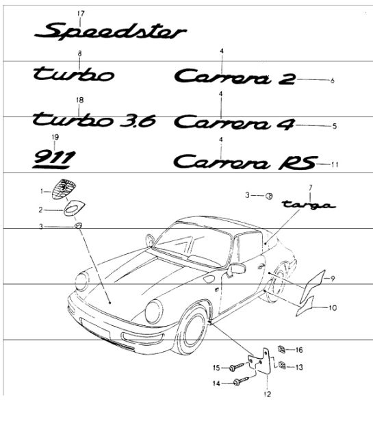 Diagram 810-00 Porsche Cayenne S 4.5L V8 2003>> Body