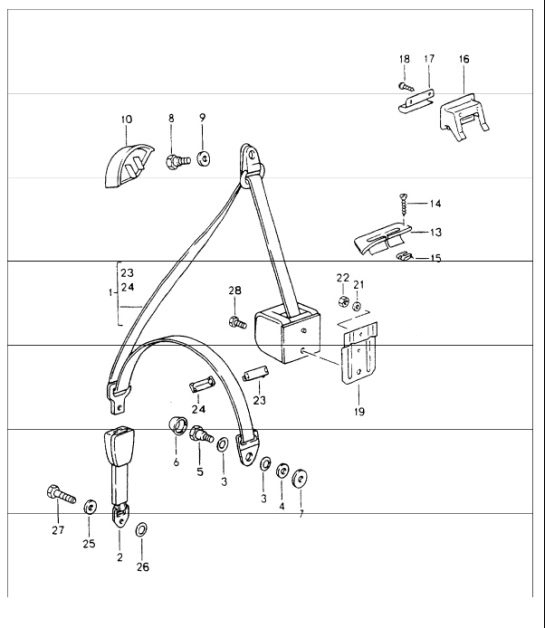 Diagram 812-00 Porsche Taycan (9J1) MK2 2024>> 
