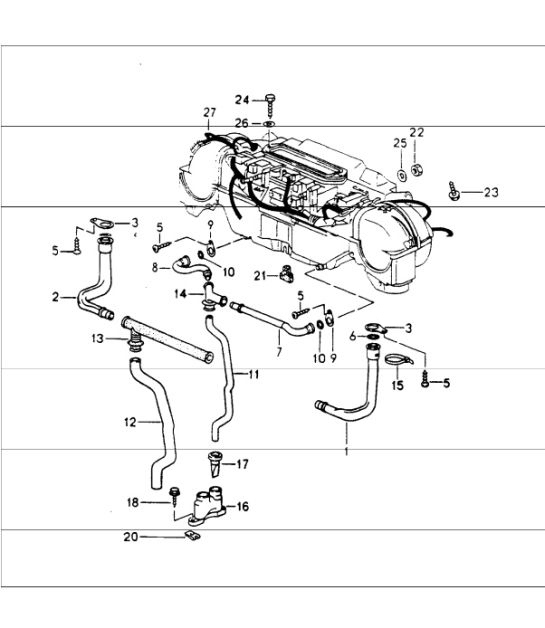 Diagram 813-10 Porsche Cayenne V6 3.0L Diesel 245HP Body