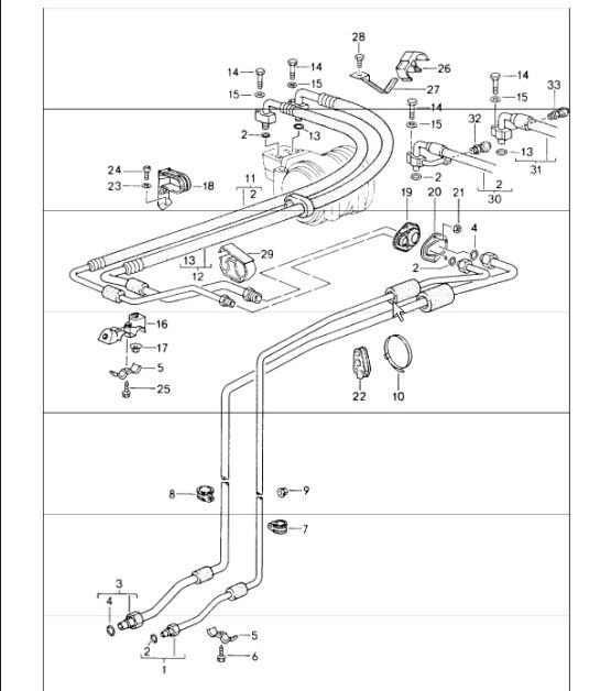 Diagram 813-30 Porsche Cayenne S V8 4.8L Petrol 400HP Body