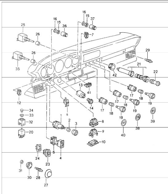 Diagram 903-06 Porsche 997 MKII GT3 2010>> Electrical equipment