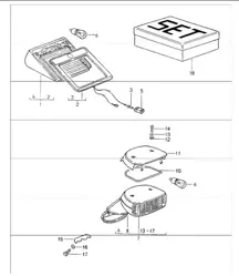additional brake light 964 1989-94