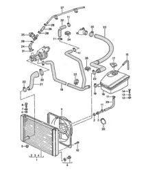 Refroidissement par eau (Modèle : M44.43/44) 968 1992-95