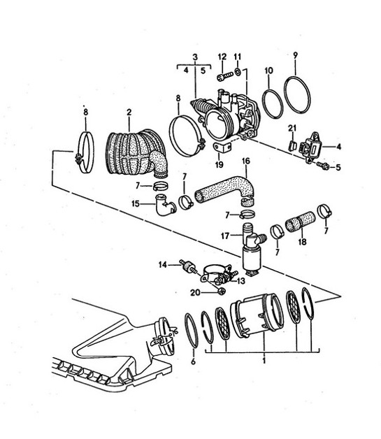 Diagram 107-000 Porsche Taycan (9J1) MK1 2020-2024 