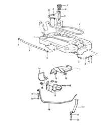 Kraftstofftank 968 1992-95