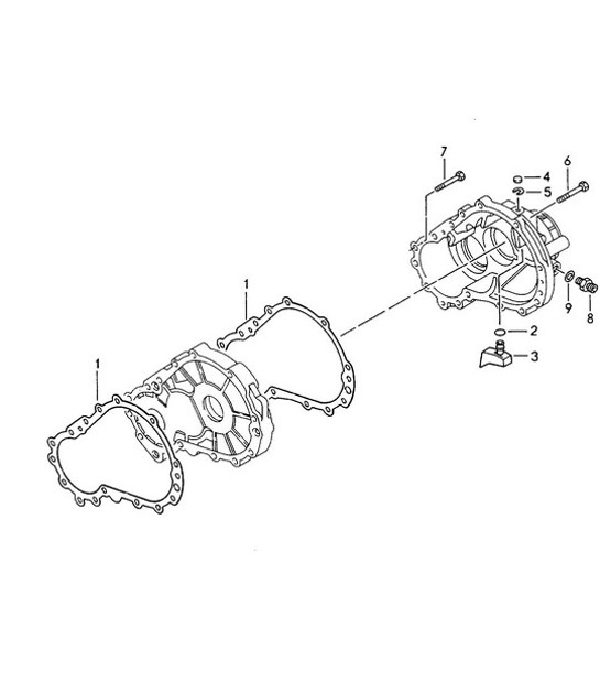 Diagram 320-002 Porsche Cayman 987C/981C (2005-2016) Transmission