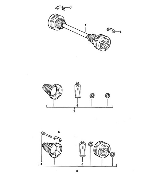 Diagram 501-010 Porsche Taycan (9J1) MK1 2020-2024