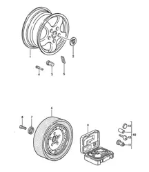 Scheibenrad 968 1992-95