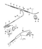 Hand Lever System, Pedal Cluster  968 (1992-1995)