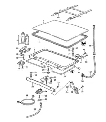 Toit relevable (PR:650, toit amovible, électrique) 968 1992-95