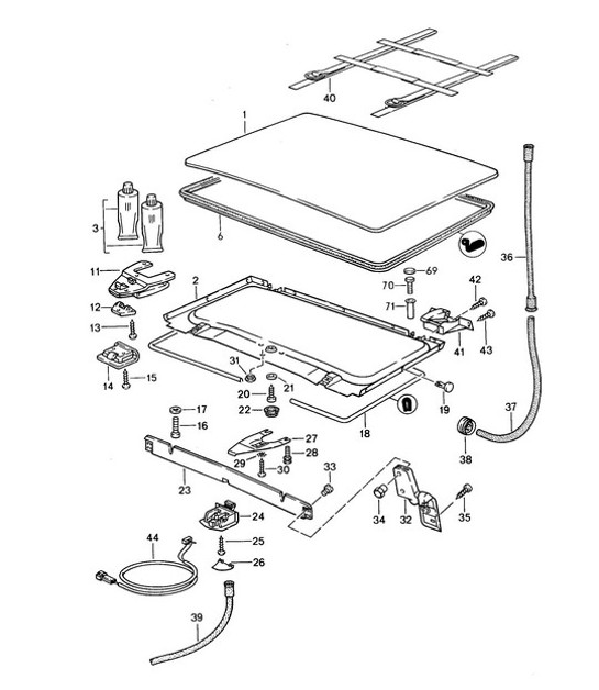 Diagram 811-000 Porsche 997 TURBO 2007年>>  车身