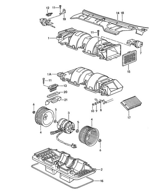 Diagram 813-005 Porsche Macan (95B) MK1 (2014-2018) Body