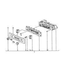 Interrupteur de commande 968 1992-95