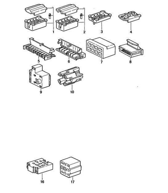Diagram 902-064 Porsche Boxster 986/987/981 (1997-2016) Electrical equipment