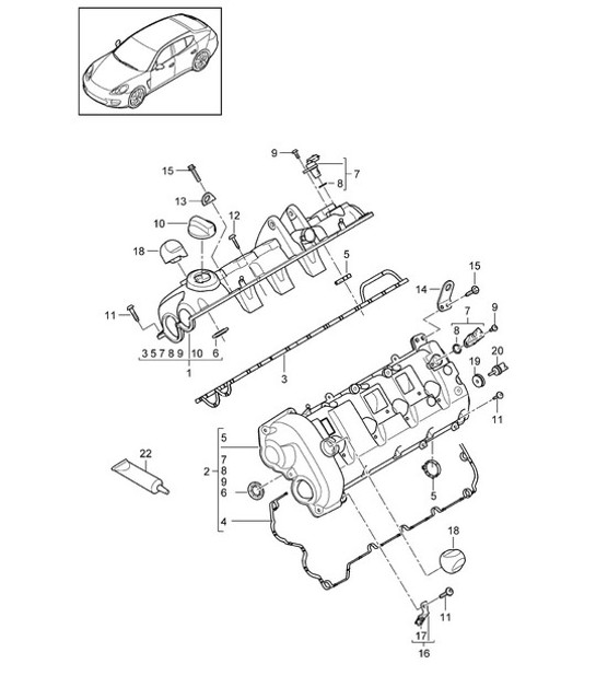 Diagram 103-015 Porsche Taycan (9J1) MK2 2024>> 