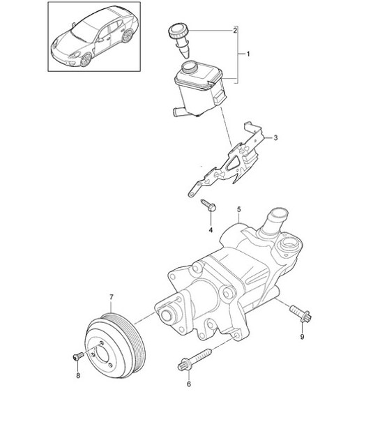 Diagram 403-042 Porsche Cayenne 9YB 2023>> 