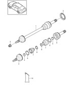 Rear Axle Panamera 970 MK2 (2014-2016)