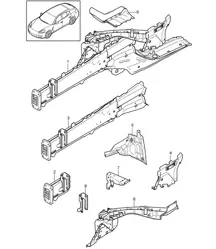 Face avant / Pièces détachées Panamera 970 (G1) 2010-16