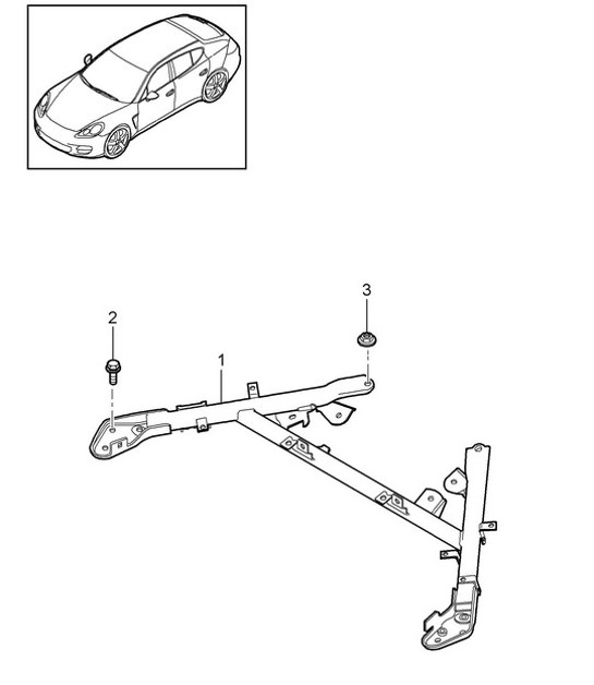 Diagram 801-015 Porsche Cayman S 3.4L 987C 2005-08 Body