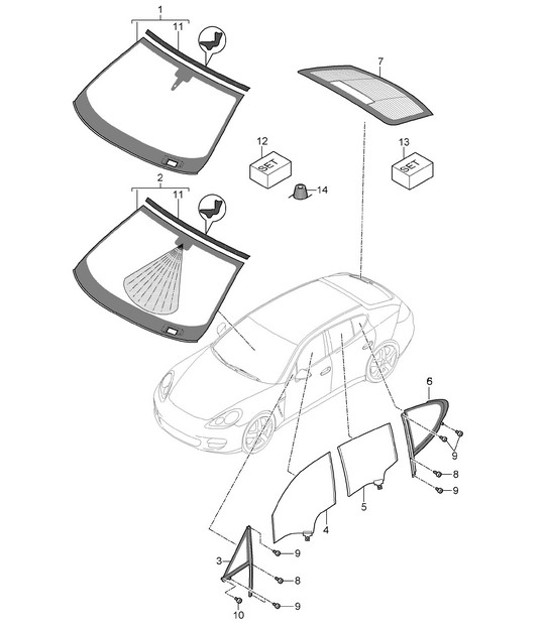 Diagram 805-005 Porsche Taycan (9J1) MK2 2024>> 
