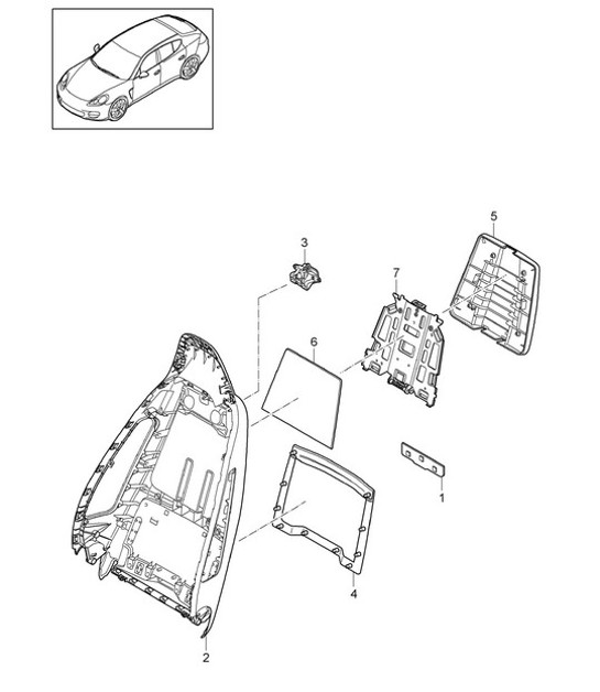 Diagram 817-005 Porsche Macan (95B) MK2 2019-2021 