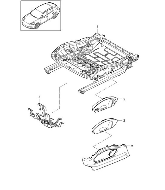 Diagram 817-006 Porsche 997 (911) MK1 2005-2008 Body