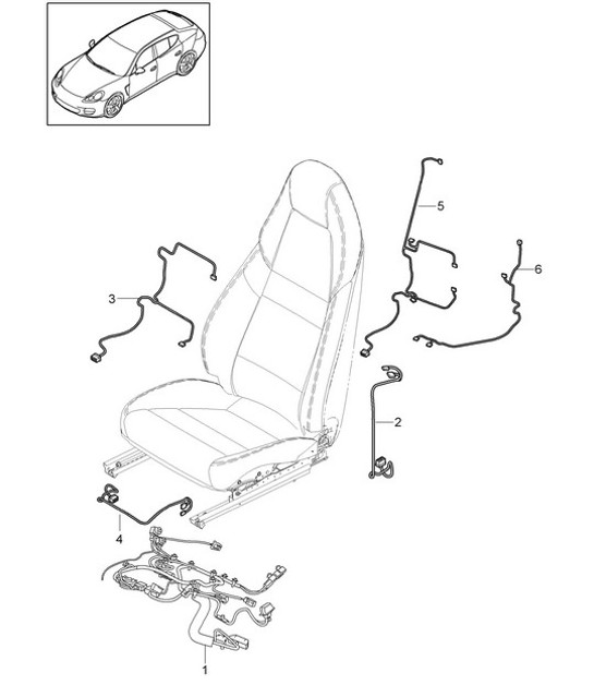 Diagram 817-022 Porsche Macan (95B) MK1 (2014-2018) Body