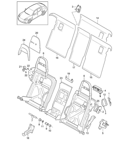 Diagram 817-062 Porsche Taycan (9J1) MK2 2024>> 