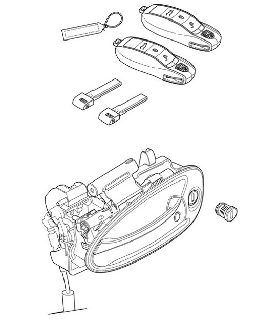 Diagram 898-000 Porsche 996 TURBO 2000-05 Body