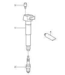 Système d'allumage Panamera 970 (G1) 2010-16