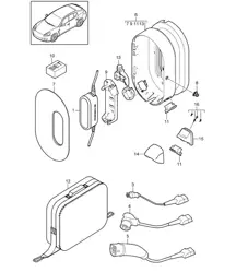 Unité électronique / Chargeur / Universel / Station de chargement Panamera 970 (G1) 2014>>