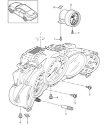 Instruments / Stopwatch Panamera 970 (G1) >>2013