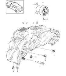 Instruments / Stopwatch Panamera 970 (G1)  2014>>