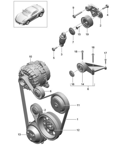 Diagram 101-010 Porsche Cayenne 9YB 2023>> 