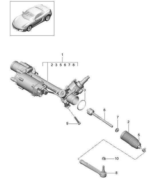 Diagram 403-000 Porsche Macan (95B) MK2 2019-2021 
