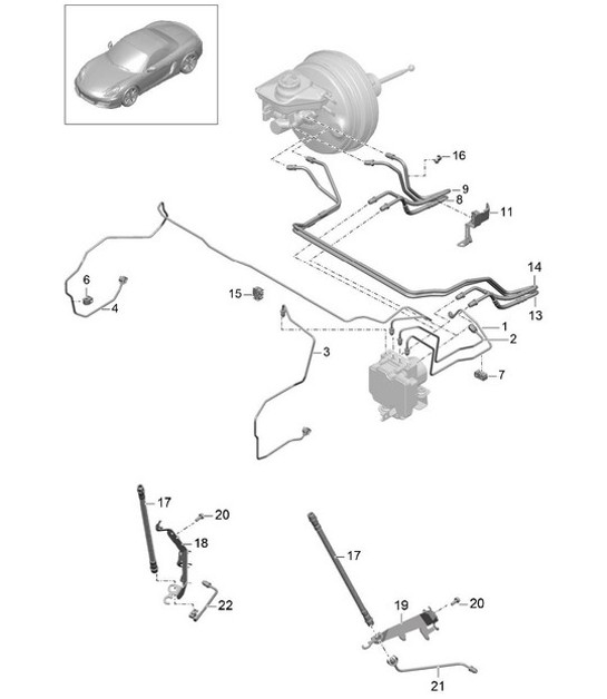 Diagram 604-005 Porsche Taycan (2020>> 