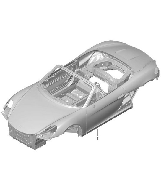 Carrozzeria 981 Boxster / Boxster S 2012-16