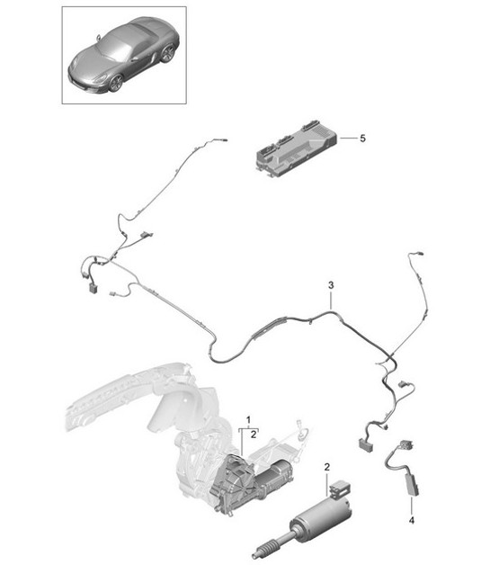 Diagram 811-020 Porsche Macan (95B) MK1 (2014-2018) Body