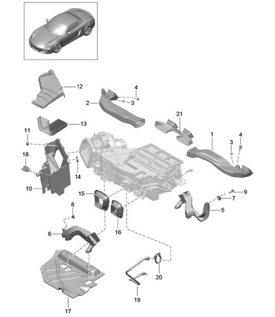Diagram 813-005 Porsche Taycan (9J1) MK1 2020-2024 