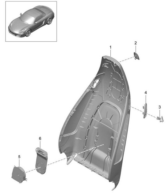 Diagram 817-004 Porsche Taycan (9J1) MK2 2024>> 