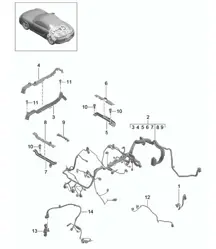 Telai elettrici / Assetto / Motore / Cambio / Asse posteriore 981 Boxster / Boxster S 2012-16