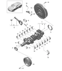 Vilebrequin 981C Cayman / Cayman S 2014-16