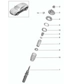Front Axle, Steering  Cayman 987C/981C (2005-2016)