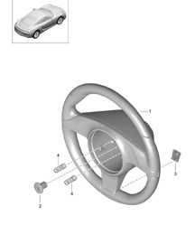 Volanti/Manuale a 6 marce (PR:480) 981C Cayman / Cayman S 2014-16