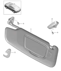 Sonnenblenden 981C Cayman / Cayman S >> - MJ 2014