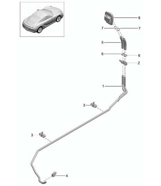 Diagram 813-000 Porsche Taycan Turbo S Cross Turismo 